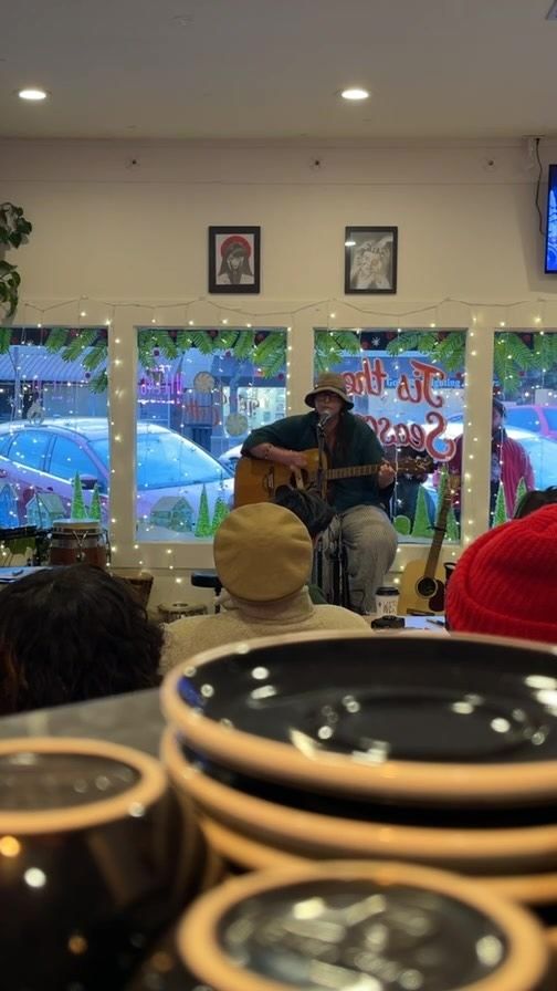 Open mic happening till 8pm. Hosted by @lotus._.t